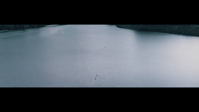 Canoeing in the open wilderness of the boundary waters